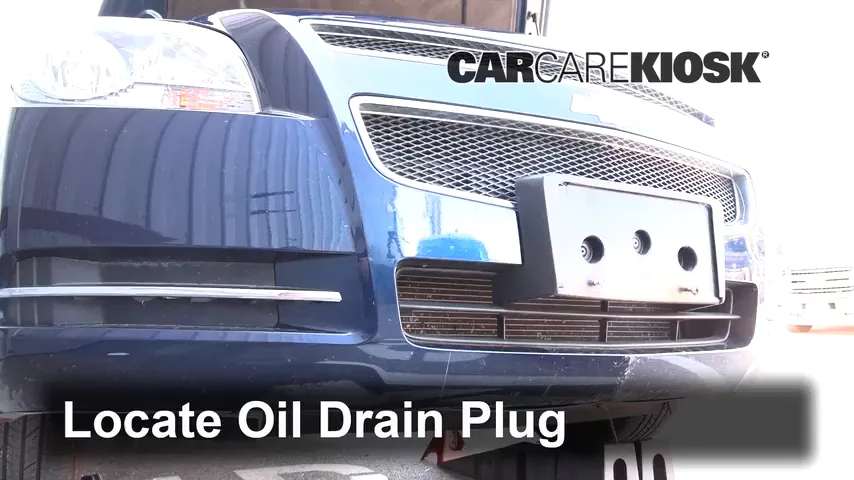 2009 Chevrolet Malibu LS 2.4L 4 Cyl. Oil Change Oil and Oil Filter